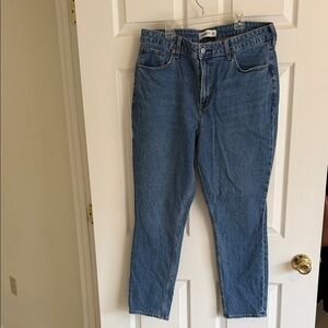 Abercrombie & Fitch High-Rise Blue Denim Jeans